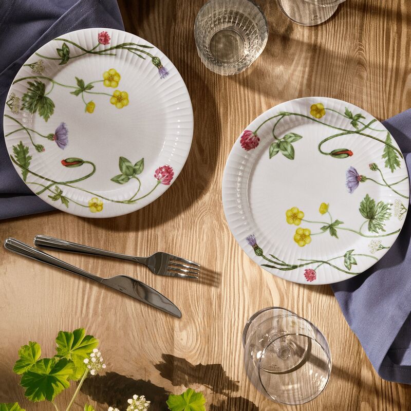 Hammershøi Summer lautanen 22 cm, villikukat