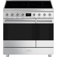 C92IMX2 Classic Induktionskomfur med 2 ovne, 90 cm, rustfrit stål