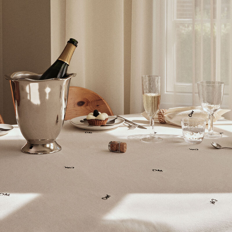 Hammered samppanjalasi, kirkas