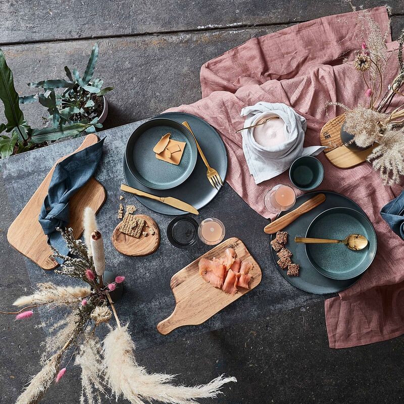 RAW Skjærebrett Teak 37,5x17x1,5 cm