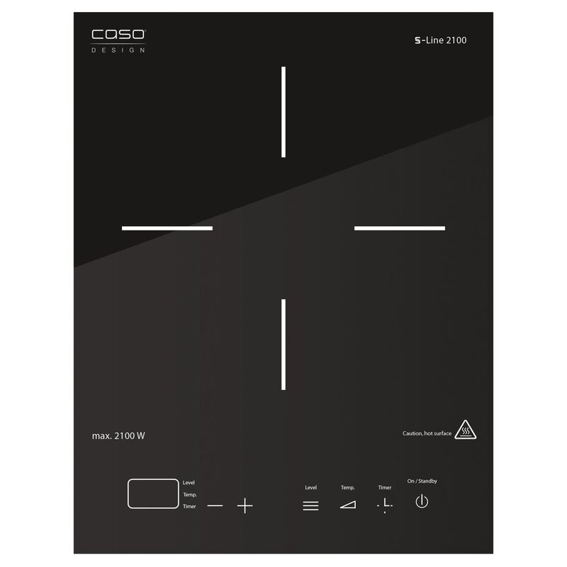 S-Line 2100 induktionshäll, svart