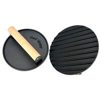 Carl Victor Smash Burger grillpresse rillet 17,5 cm