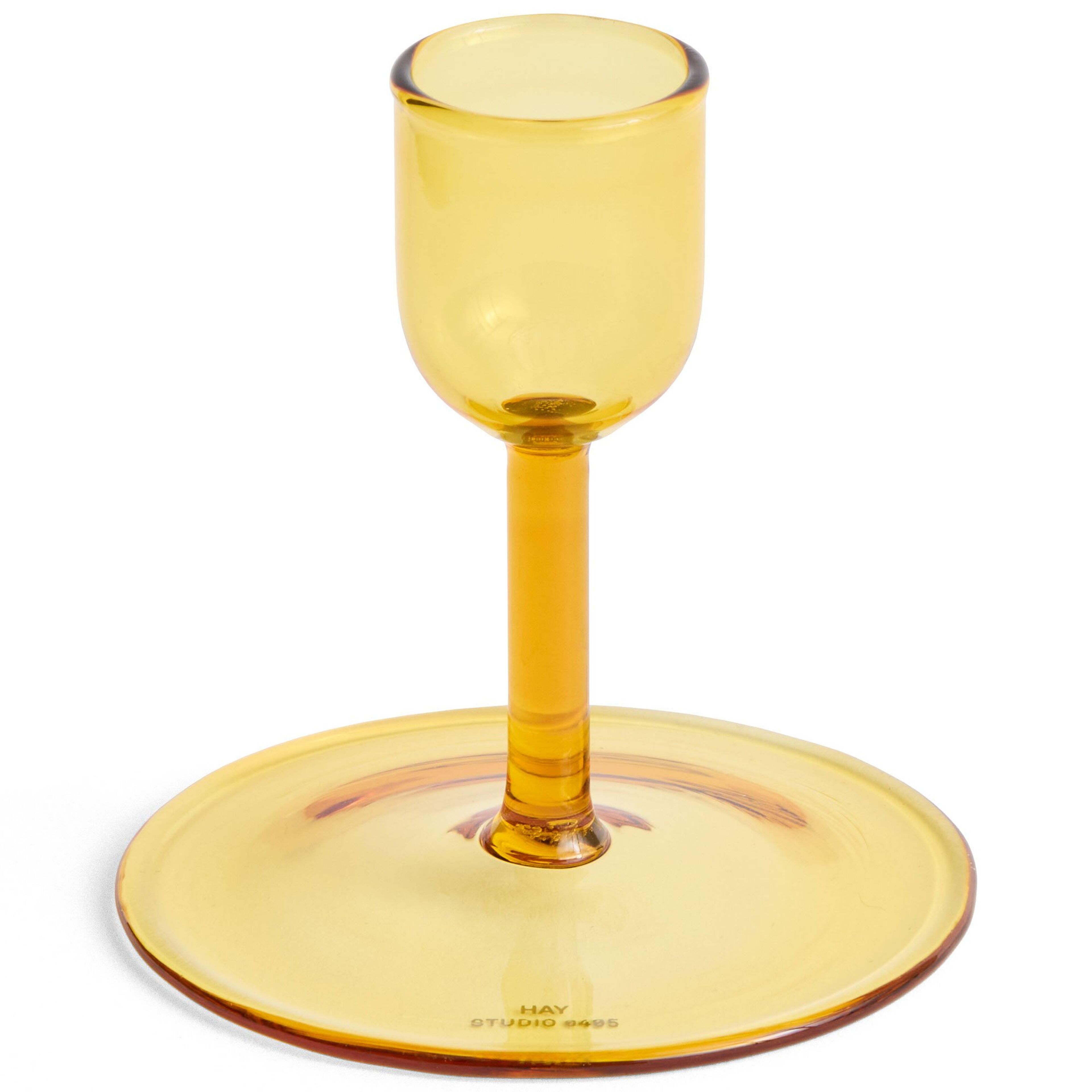 Tiny Straight ljusstake, yellow