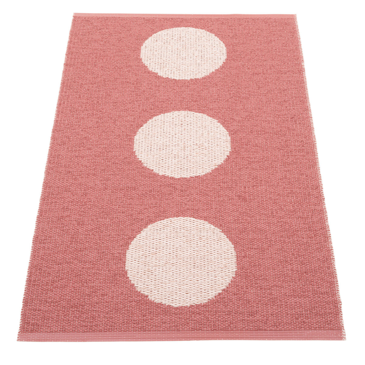 Pappelina Vera Pop teppe 70 × 120 cm, blush/pink