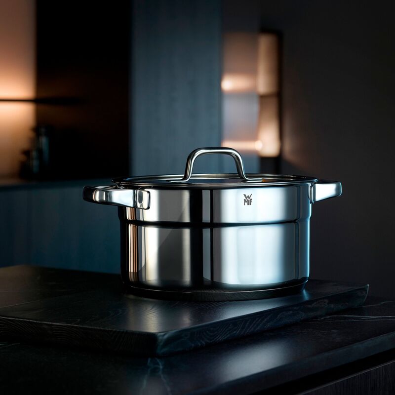 Compact Cuisine grytset, 5 delar inkl. 4 glaslock