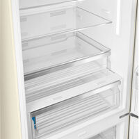 Smeg FAB38RCR6 högerhängd kyl/frys 70 cm, creme