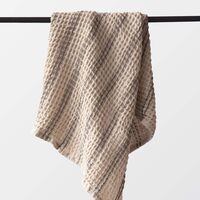 Nella håndklæde 70x50 cm, taupe stripe
