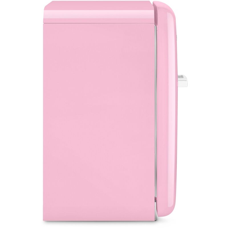 FAB10ROR6 kylskåp med frysfack, rosa
