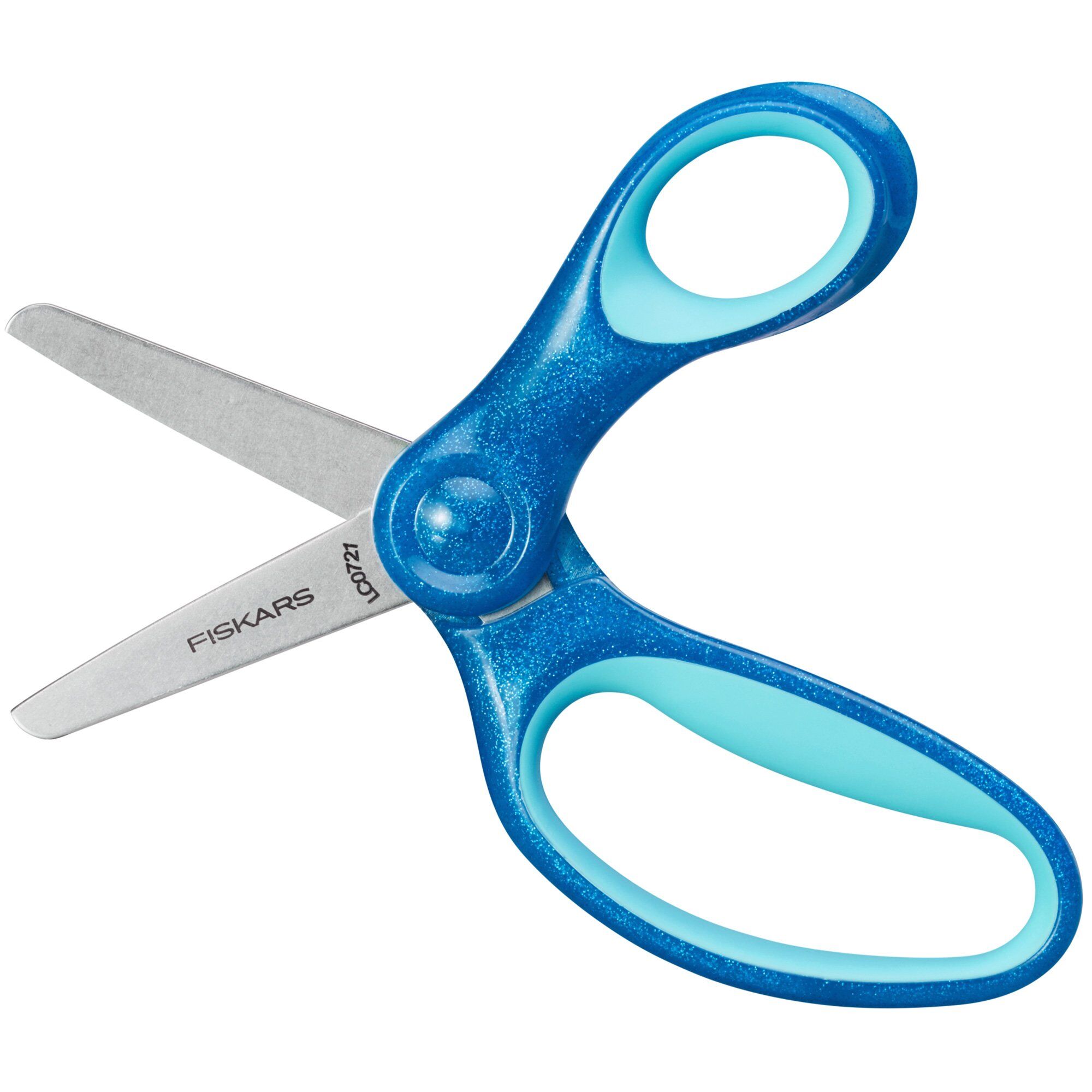 Alternativ bild 1 för Fiskars Barnsax 13 cm, blå/glitter