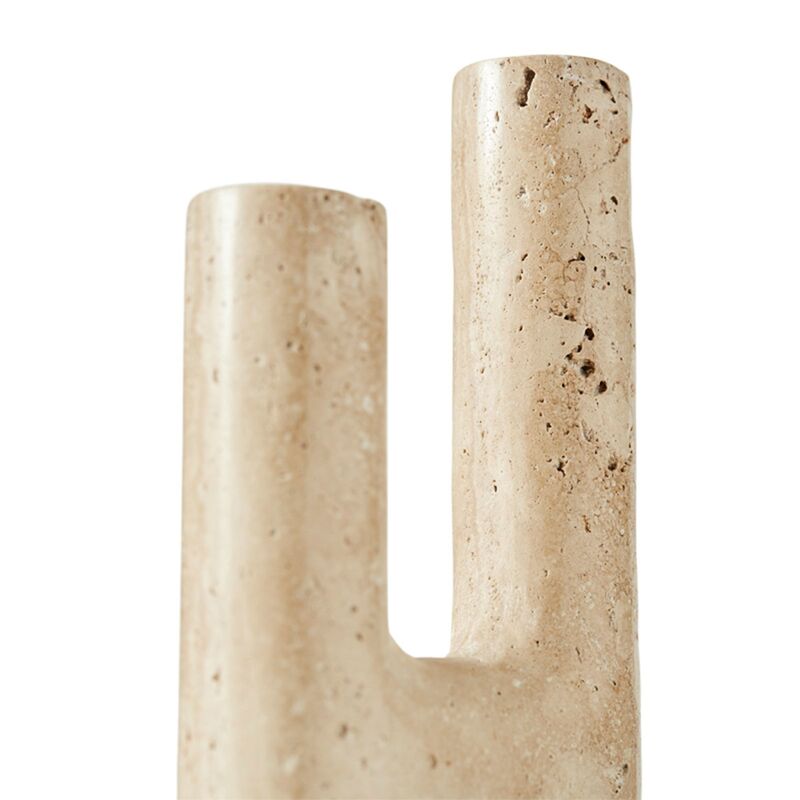 Minerva kynttilänjalka, creme