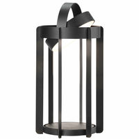 Firefly LED Lantern, svart aluminium