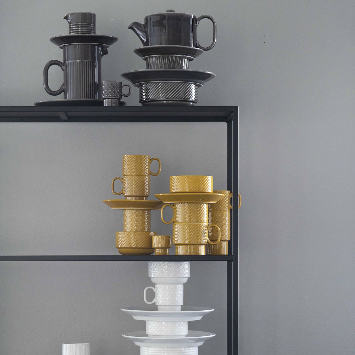 Coffee & More kaffekrus 2-pack, gul