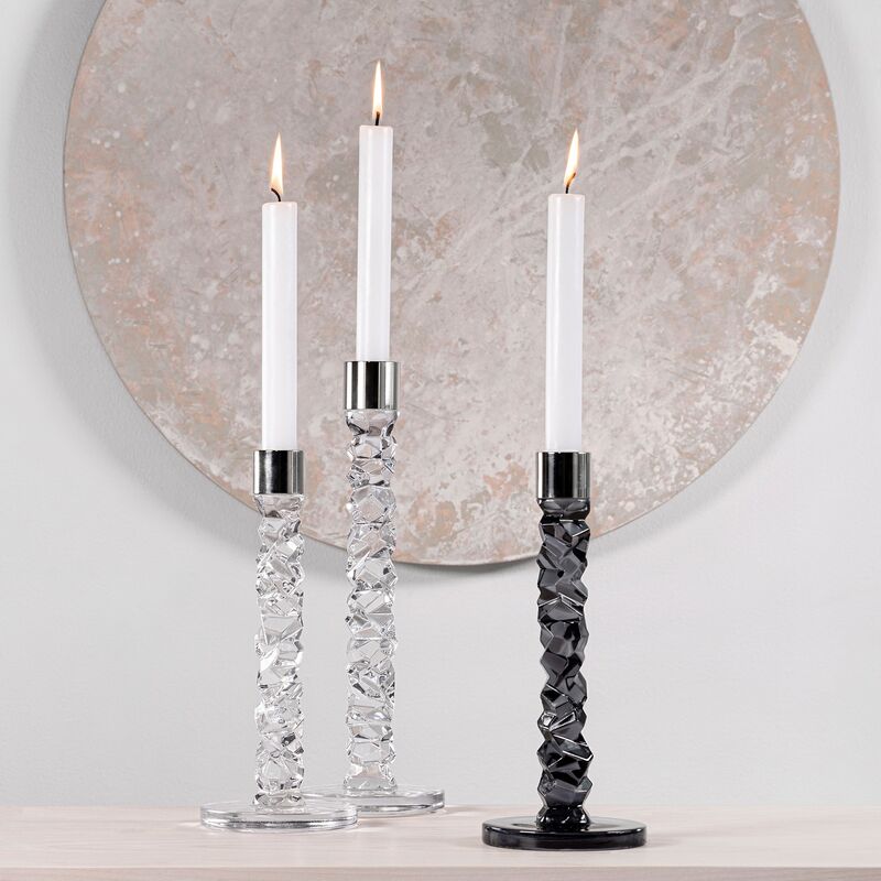 Carat ljusstake antracit 24,2 cm. 2 pack