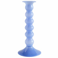 Wavy ljushållare large, jade light blue