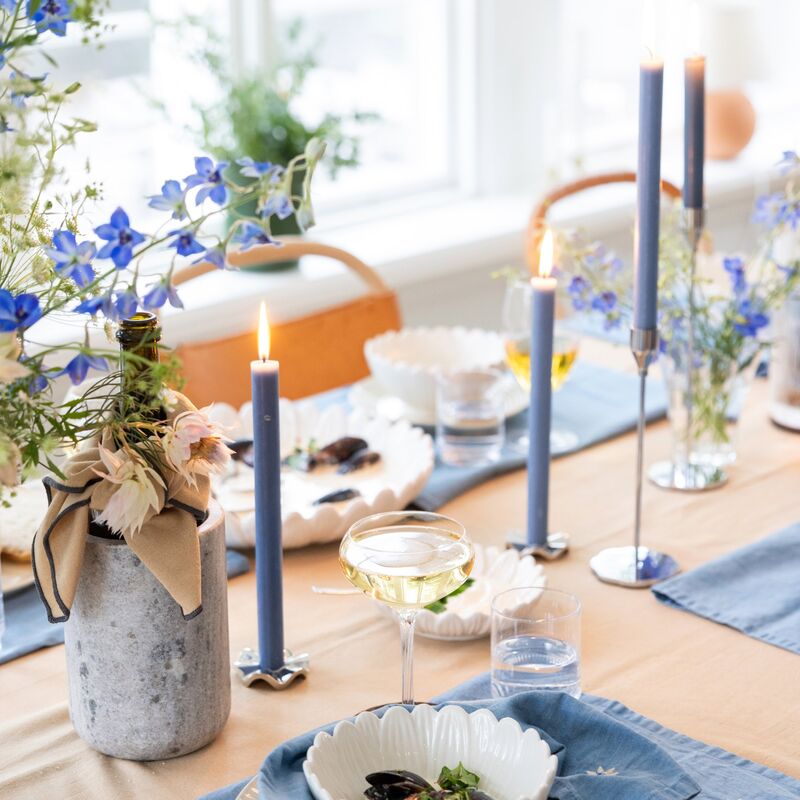 Eden Denim kökshandduk 2-pack, blå