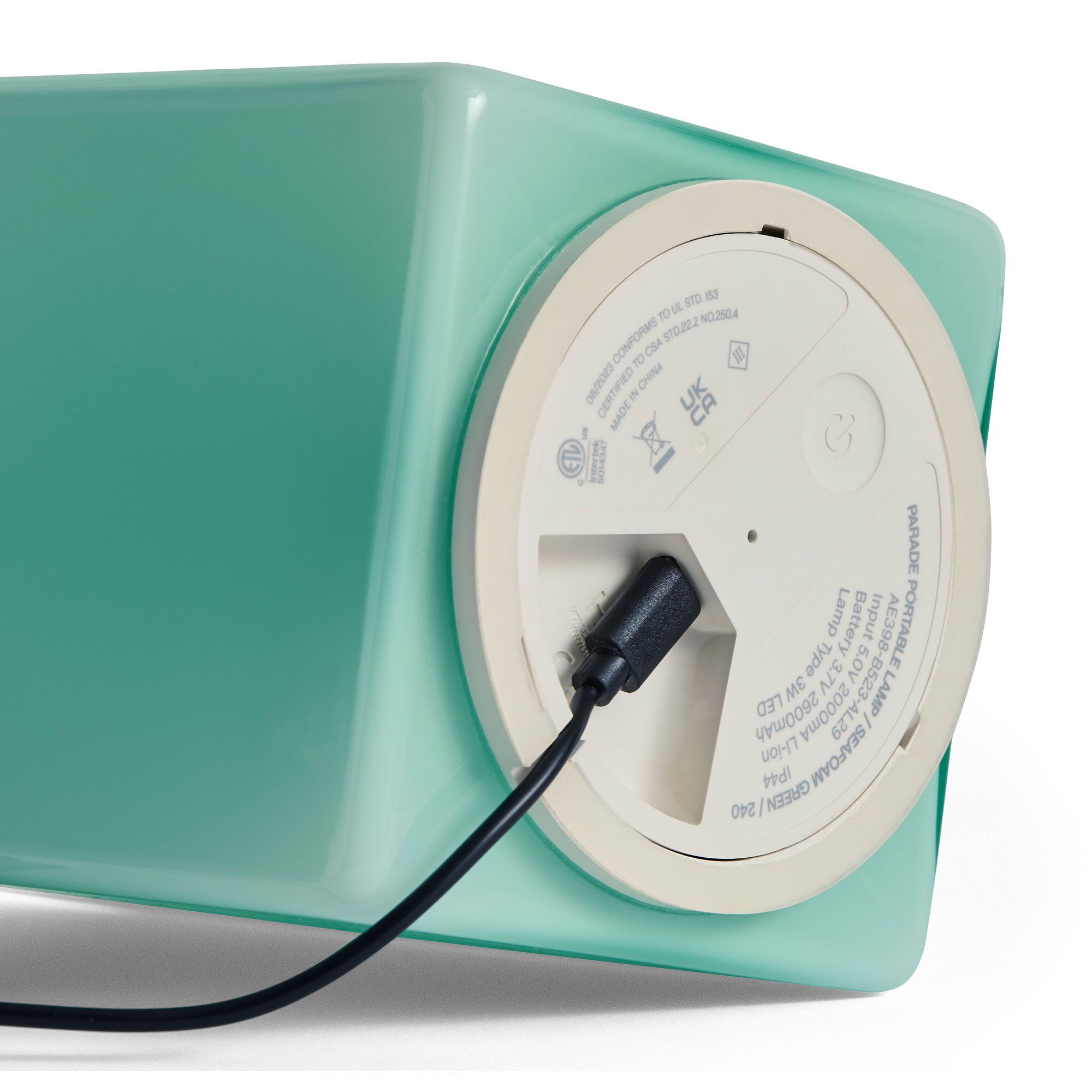 Parade 240 bærbar lampe, havgrøn