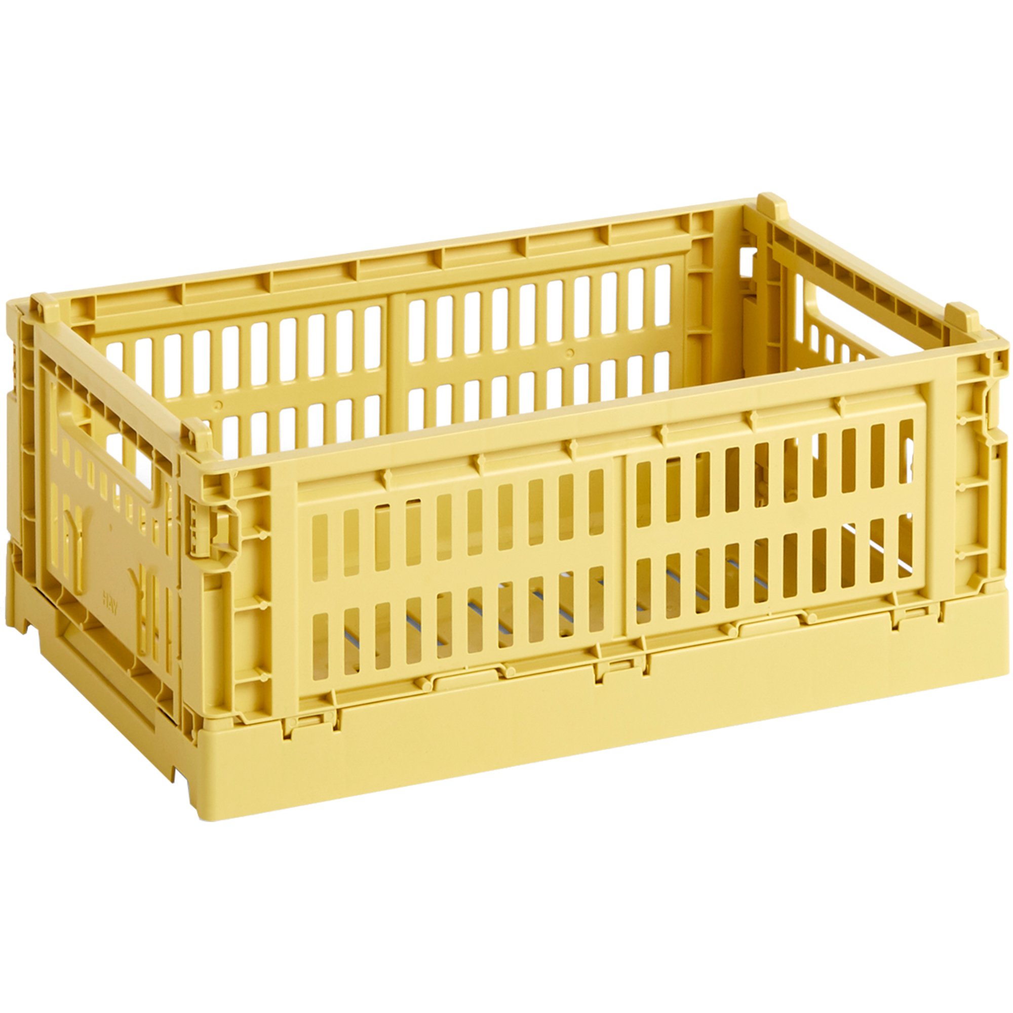 Produktfoto för HAY Colour Crate förvaringslåda small, dusty yellow