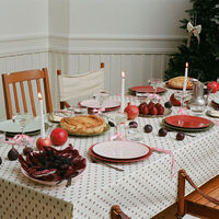 Confetti middagstallerken 27,5 cm, candyfloss