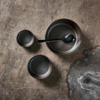 RAW-kulho, metallinruskea, 19,5 cm.