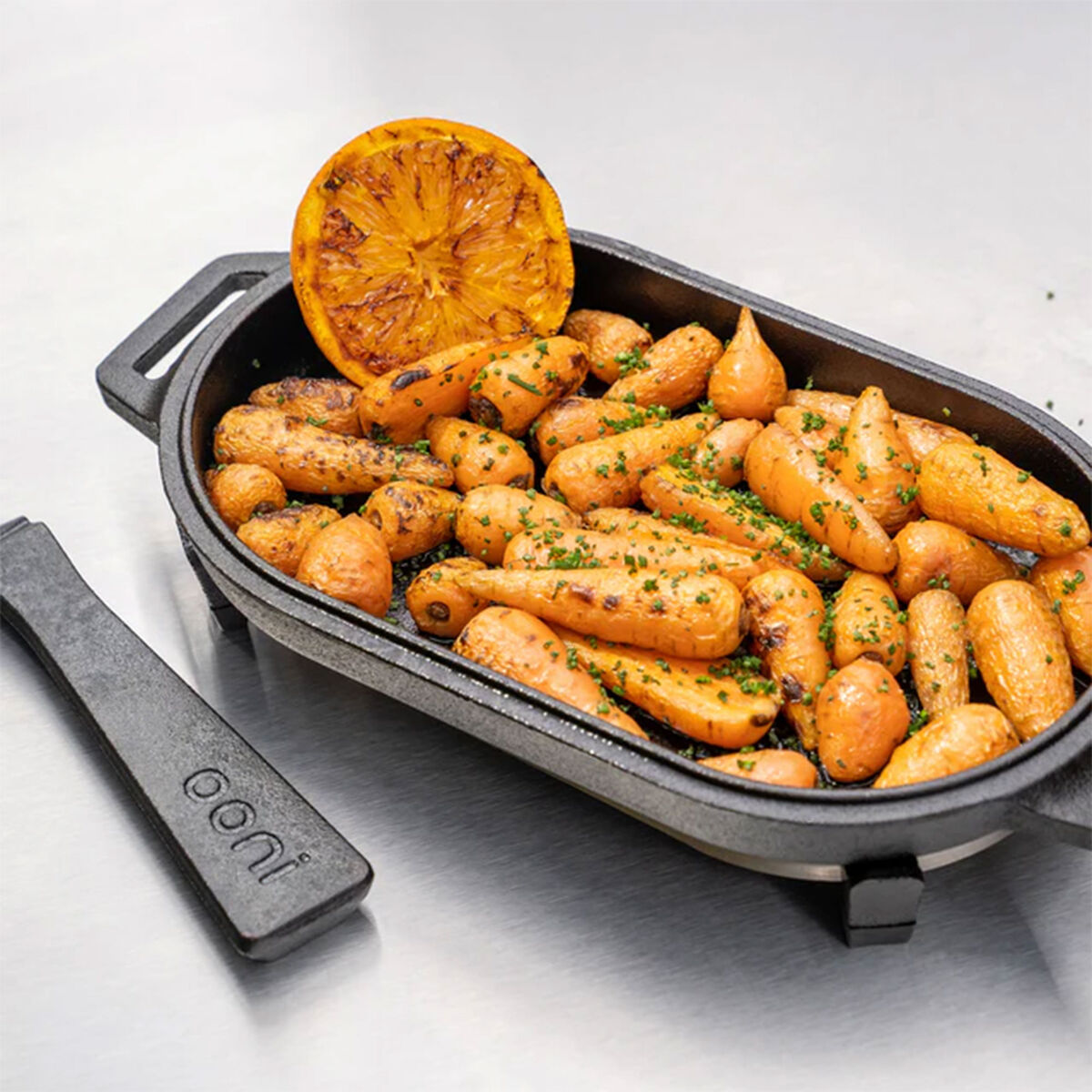 Sizzlerpande, støbejern