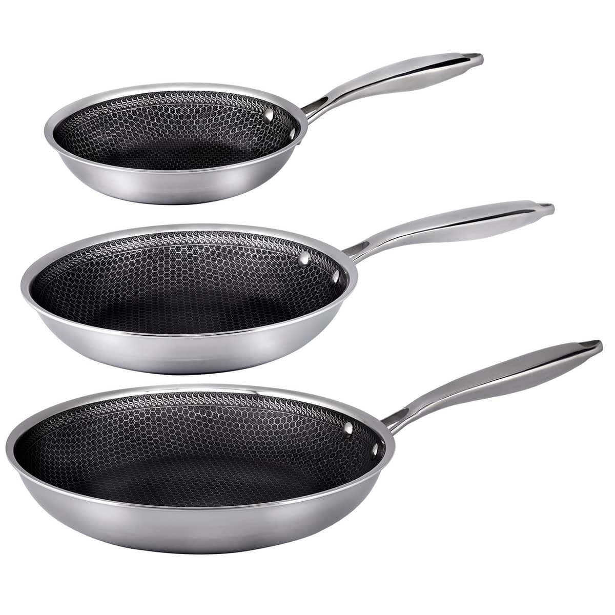 Santo stekpanna 3-pack (20 + 24 + 28 cm)