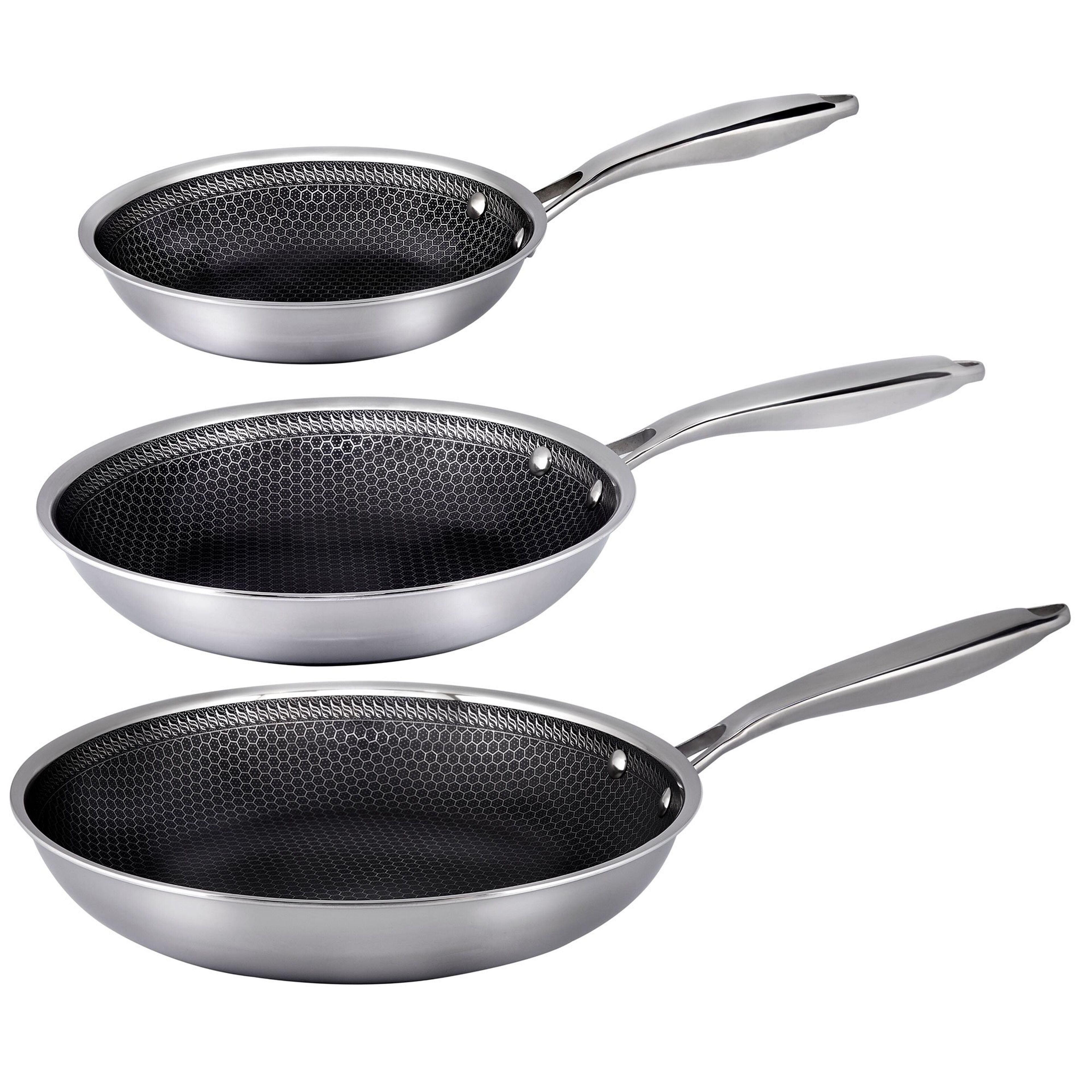 Santo paistinpannusetti 3 kpl (20 + 24 + 28 cm)