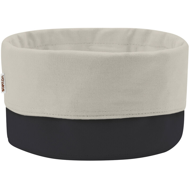 Brødpose Stor Svart/sand