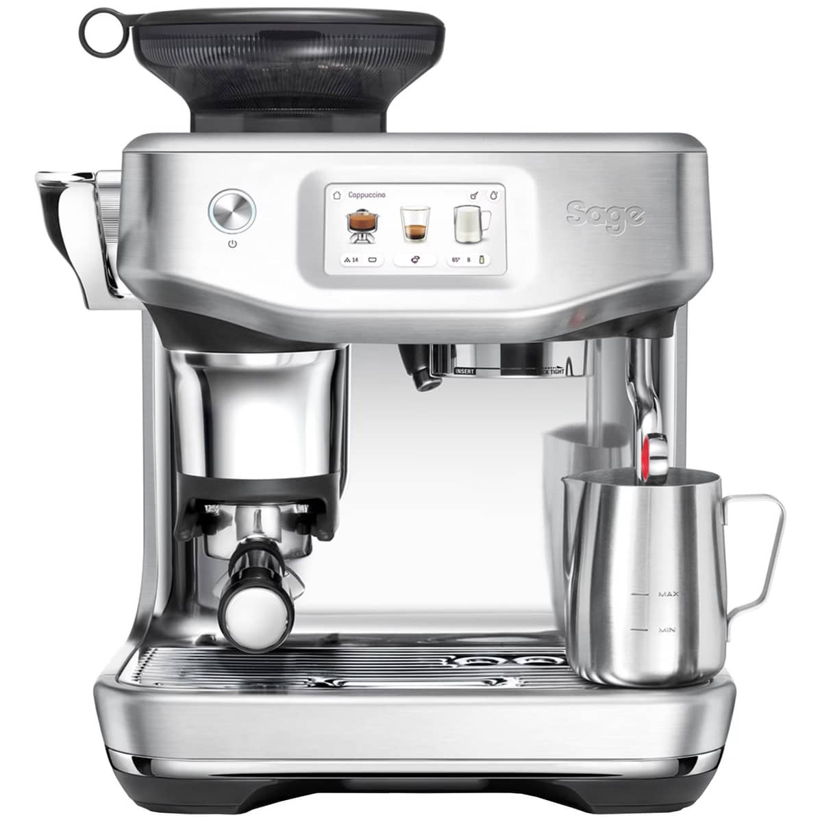 Barista Touch™ Impress SES881 espressokone, brushed stainless steel
