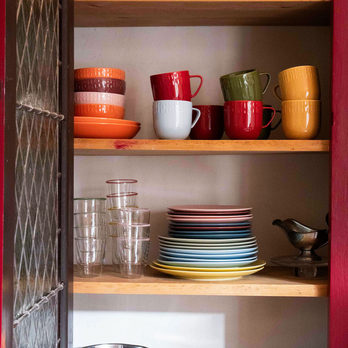 Confetti skål 14 cm, apricot