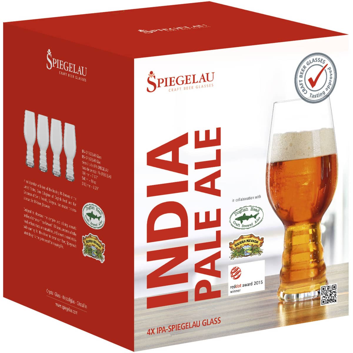 Beer Classic IPA-Glass 54cl 4-Pk