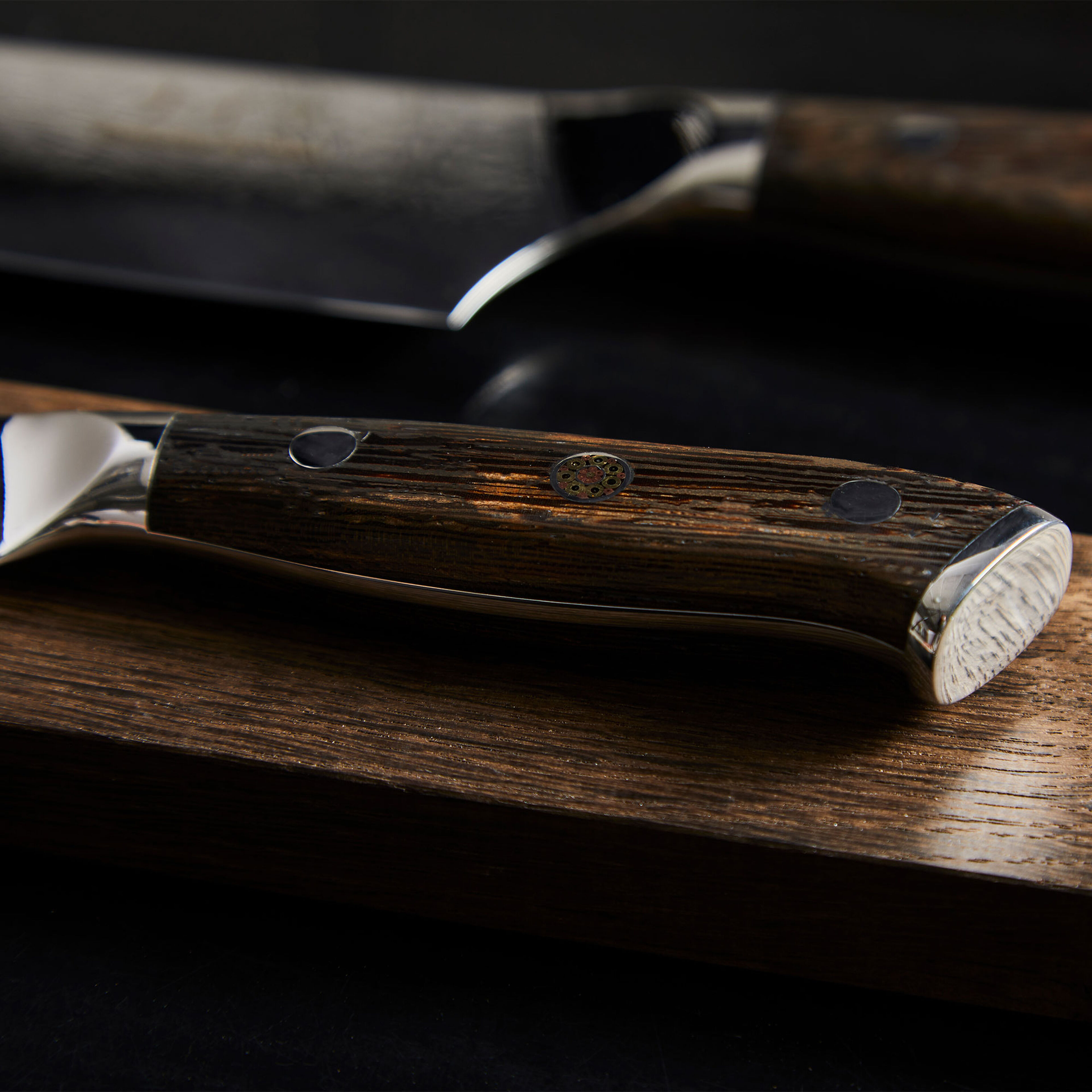 Wengè Knivsæt 3 dele