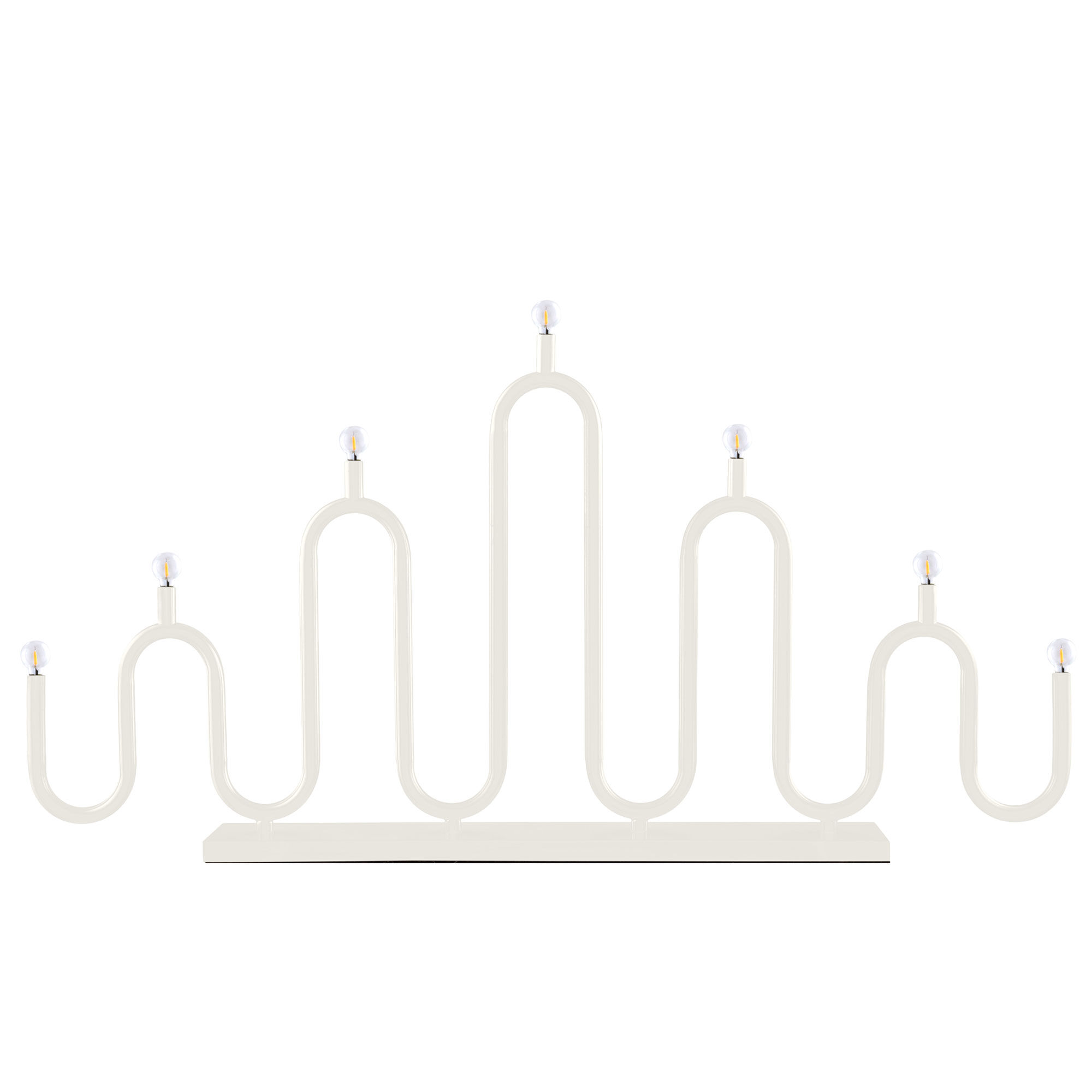 Globen Lighting Noel 7 adventsstage, hvid