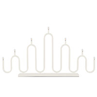 Globen Lighting Noel 7 adventsljusstake, vit