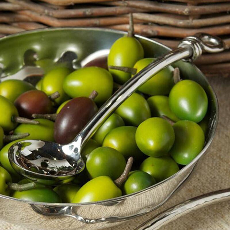 Polished Knot olivsked, 15 cm