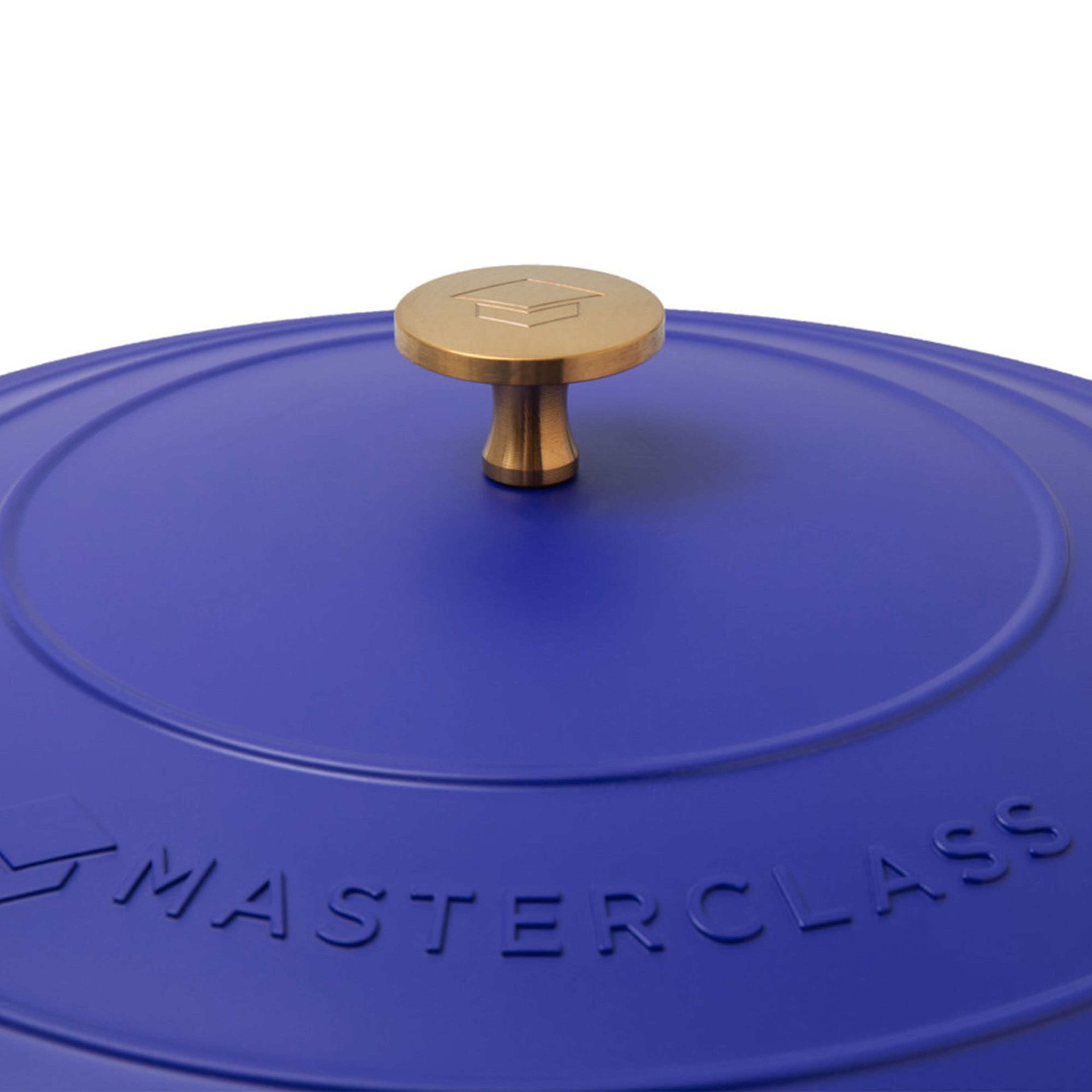 Gryte lav 4 liter, blå