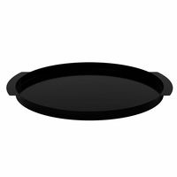 Carry Circle Serveringsbakke 35 cm, sort