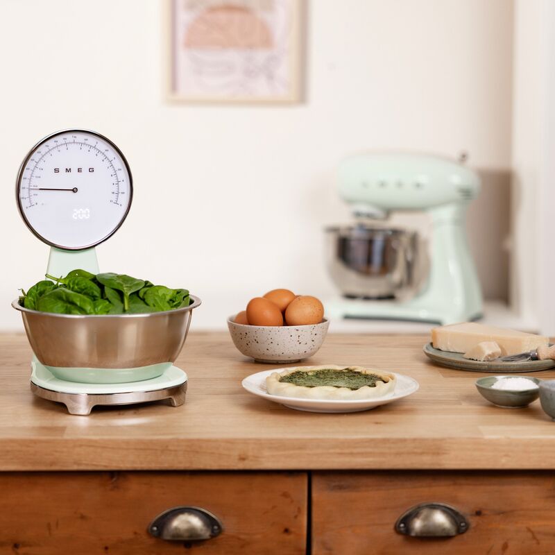 Kjøkkenvekt, pastellgrønn