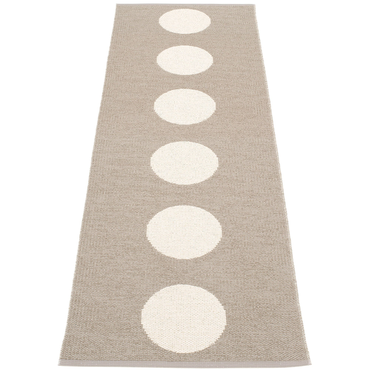 Gulvteppe Vera, 70 x 225 cm, mud/vanilla