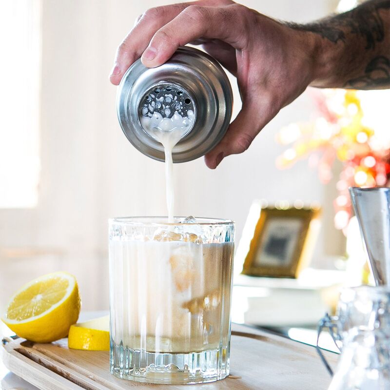 Shaker 3 dele, rustfrit stål