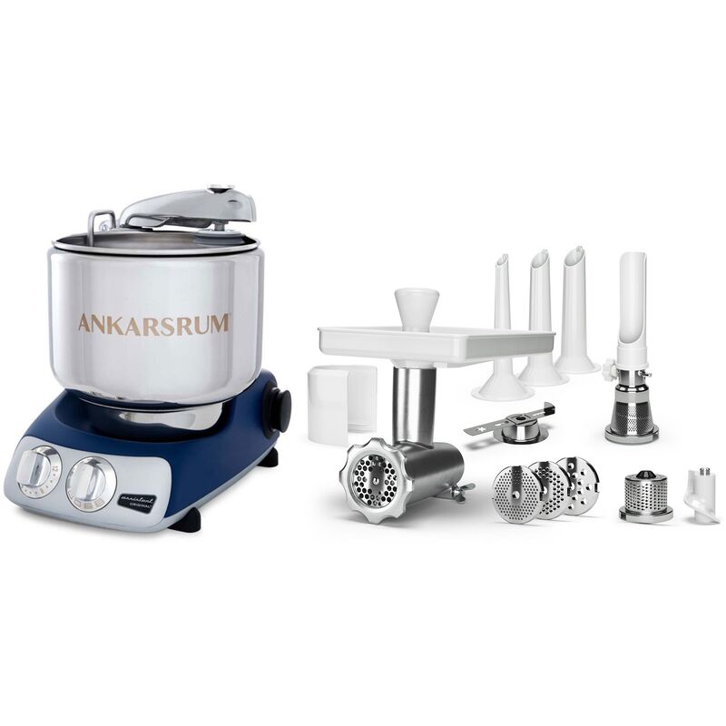 Assistent AKM 6230 -yleiskone + lihamylly-yhdistelmä, kuninkaallinen sininen