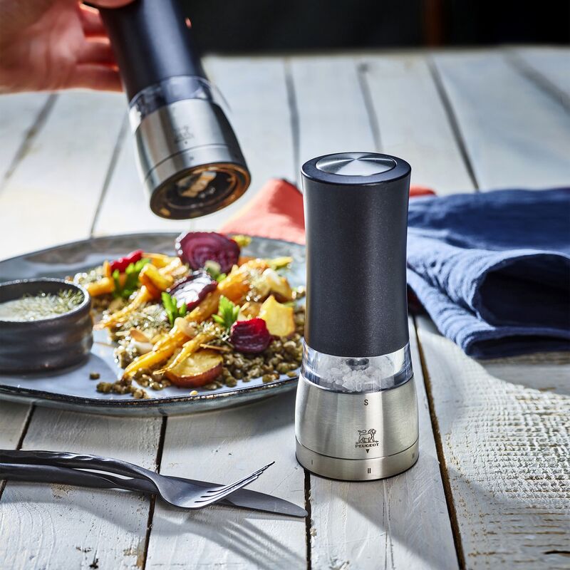 Daman sähköinen pippurimylly, musta