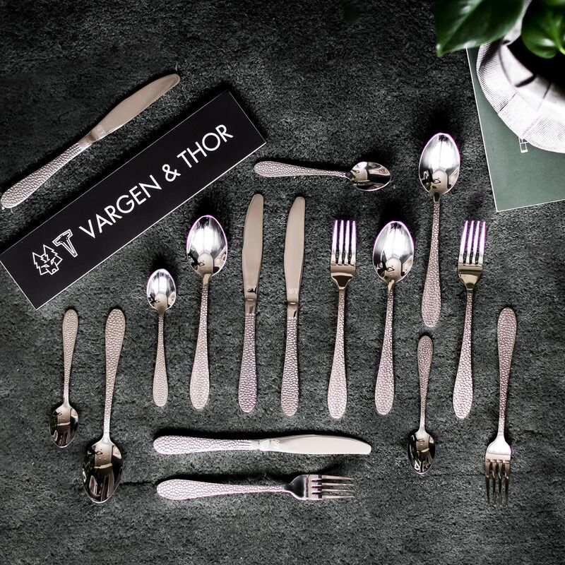 FROST bestiksæt 16 dele, Gråfot