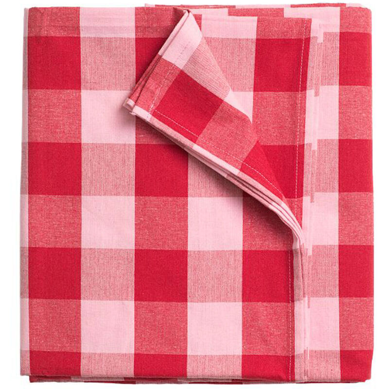 Paola bordsduk 330x145 cm, röd/rosa