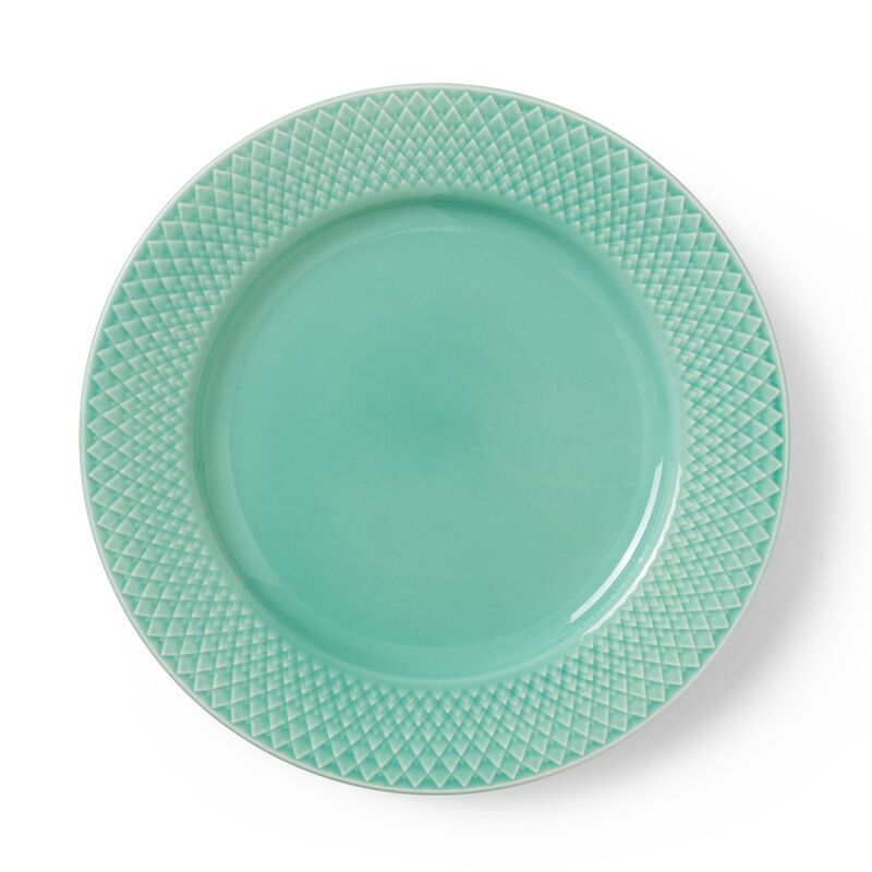 Rhombe Color lautanen, 21 cm, aqua