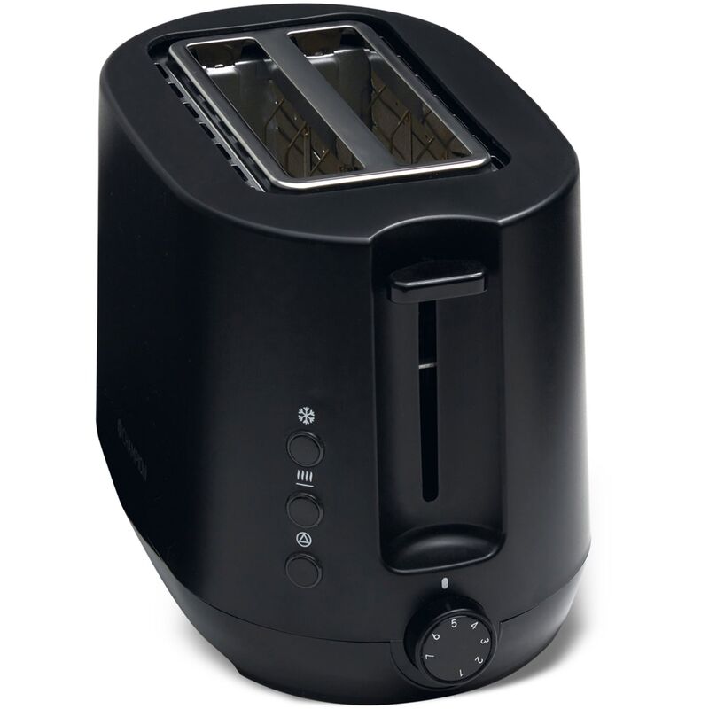 BR300 leivänpaahdin 2 viipaleelle, musta