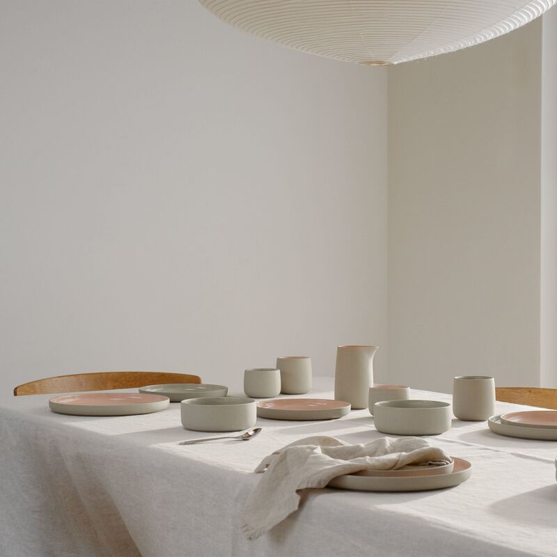 Emma lautanen 19 cm 2-pakkaus, harmaa