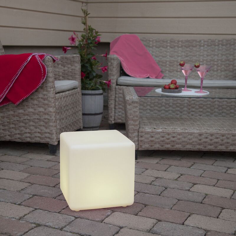 Utendørsdekor Twilights Kube 29 cm