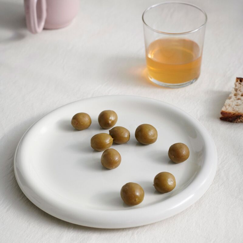 tallrik 18 cm 2-pack, offwhite