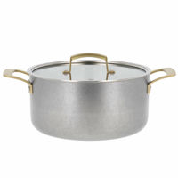 Durance gryde med låg 5 liter 24 cm, rustfrit stål