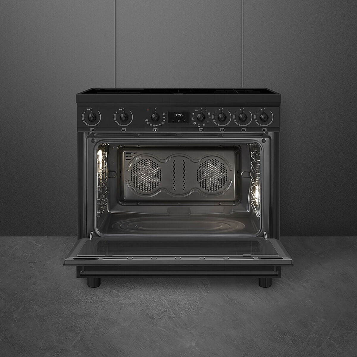 Smeg C9IMN2 induksjonskomfyr 90 cm, svart